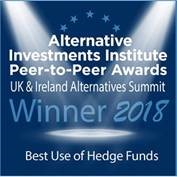 best use of hedge fund award